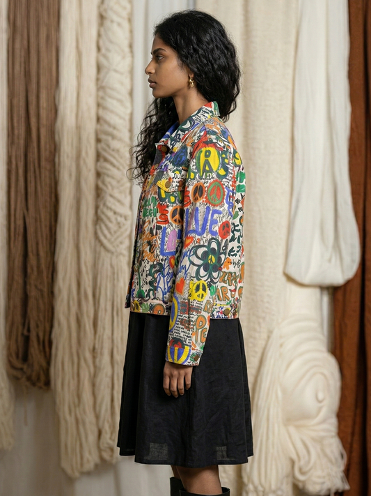 PEACE & ART BOMBER
