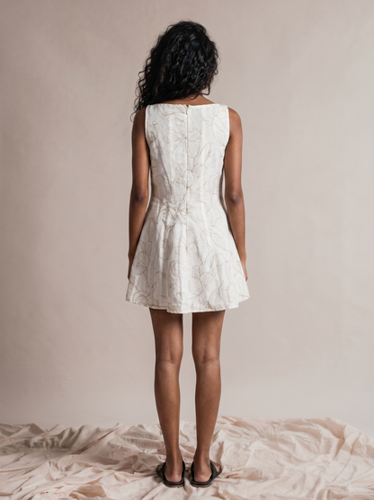 THE OUTLINE DRESS - NATURAL