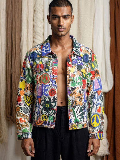 PEACE & ART BOMBER