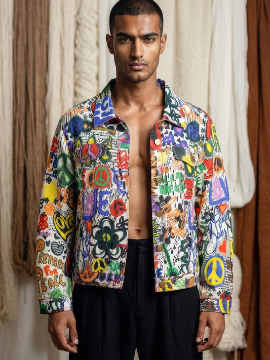 PEACE & ART BOMBER